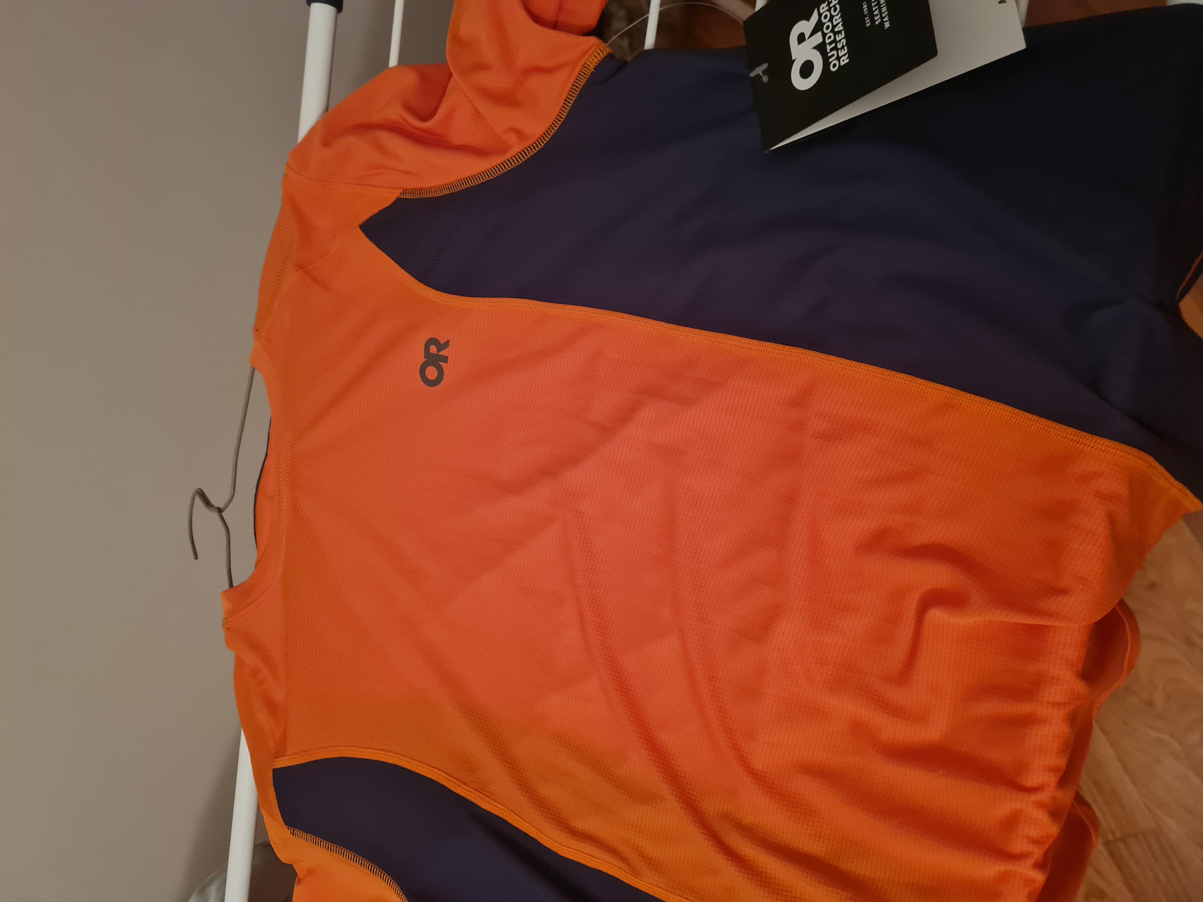 Футболка Outdoor Research ECHO T-SHIRT 287628-2327 р.M помаранчевий у реальних умовах використання від користувача Олексій.