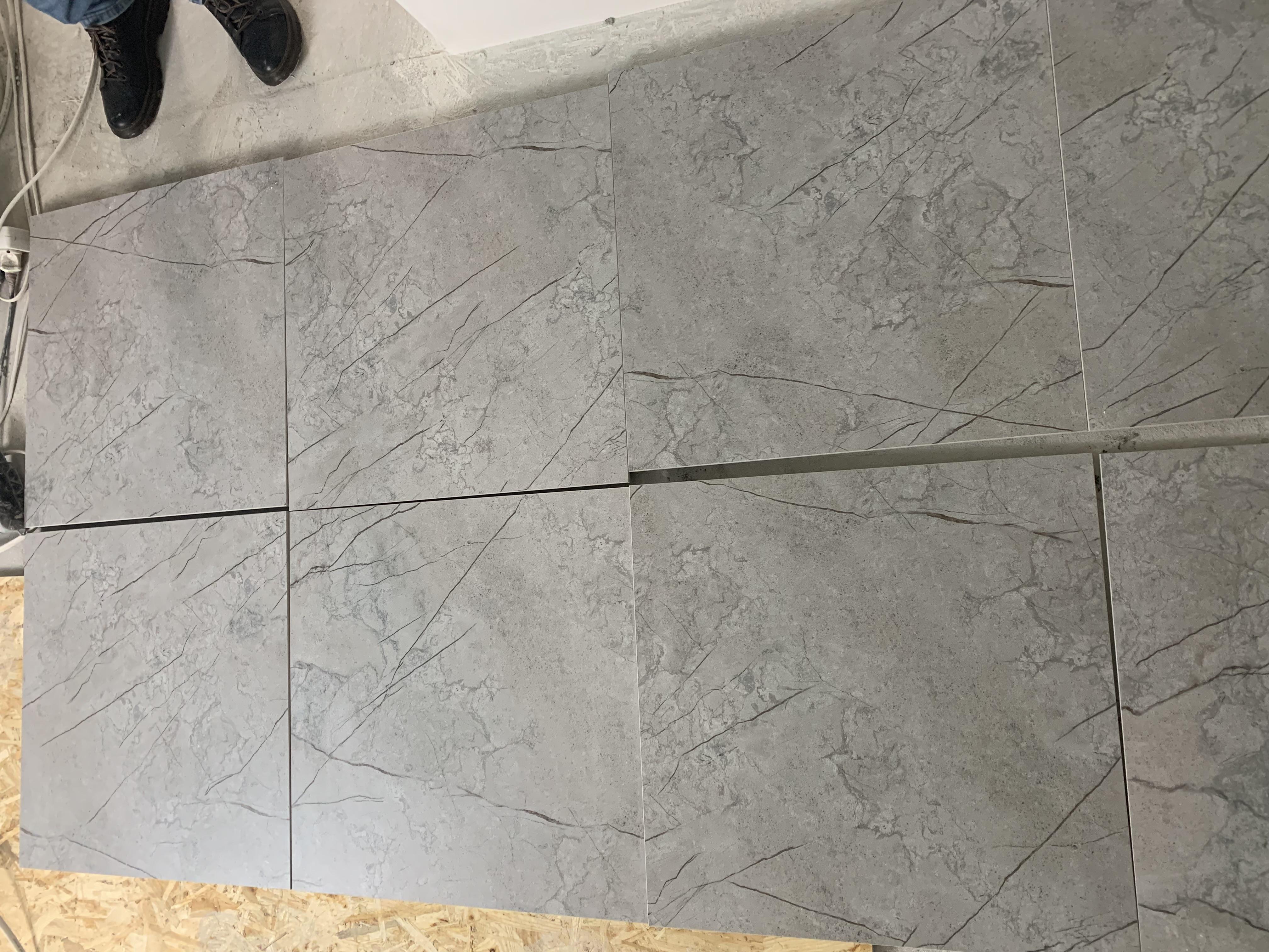 Плитка Cersanit Crestone light grey mat 59,8x59,8 см в реальных условиях использования от пользователя Наталія.