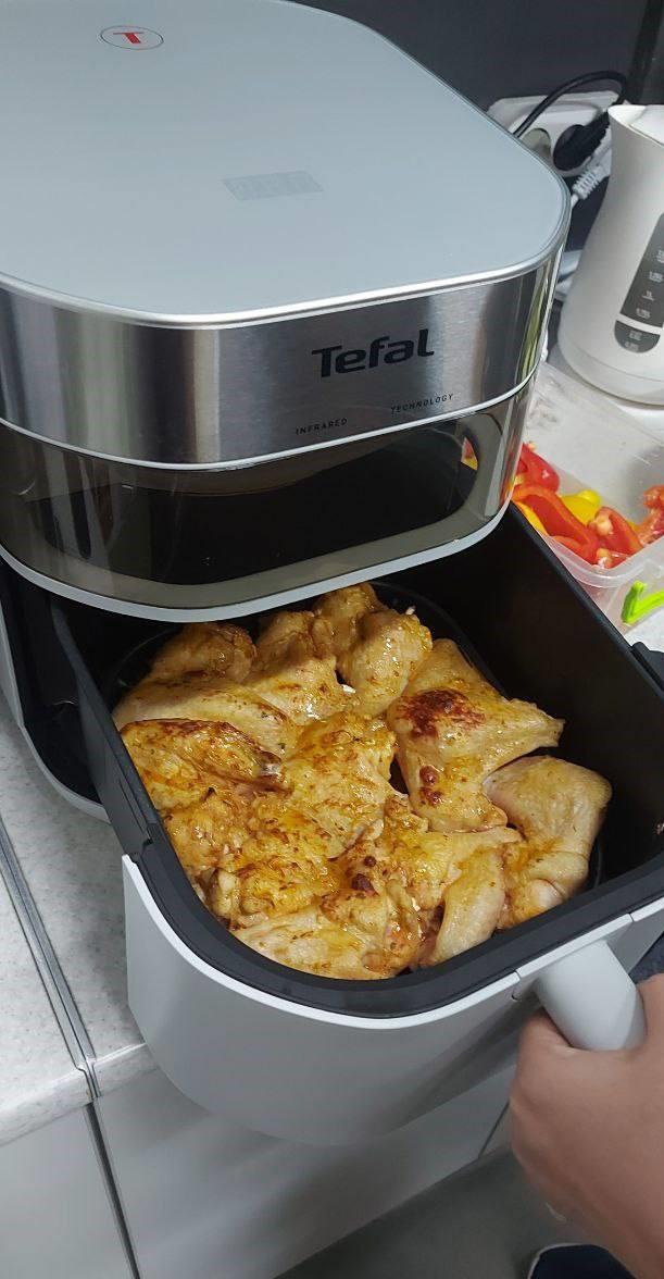 Мультипечь Tefal Easy Fry Infrared EY831GE0 в реальных условиях использования от пользователя Наталія.