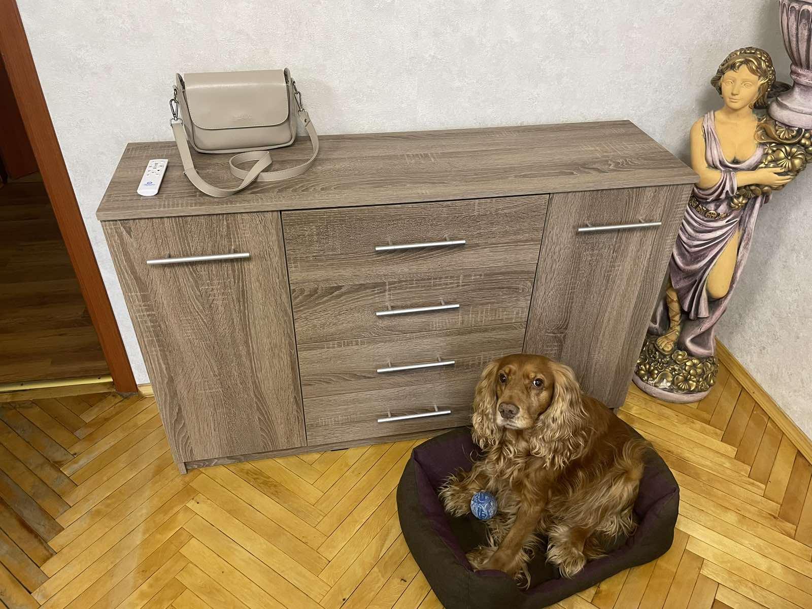 Комод Standart 4+2 1250х350х810 мм Дуб Сонома Трюфель в реальных условиях использования от пользователя Віталий.