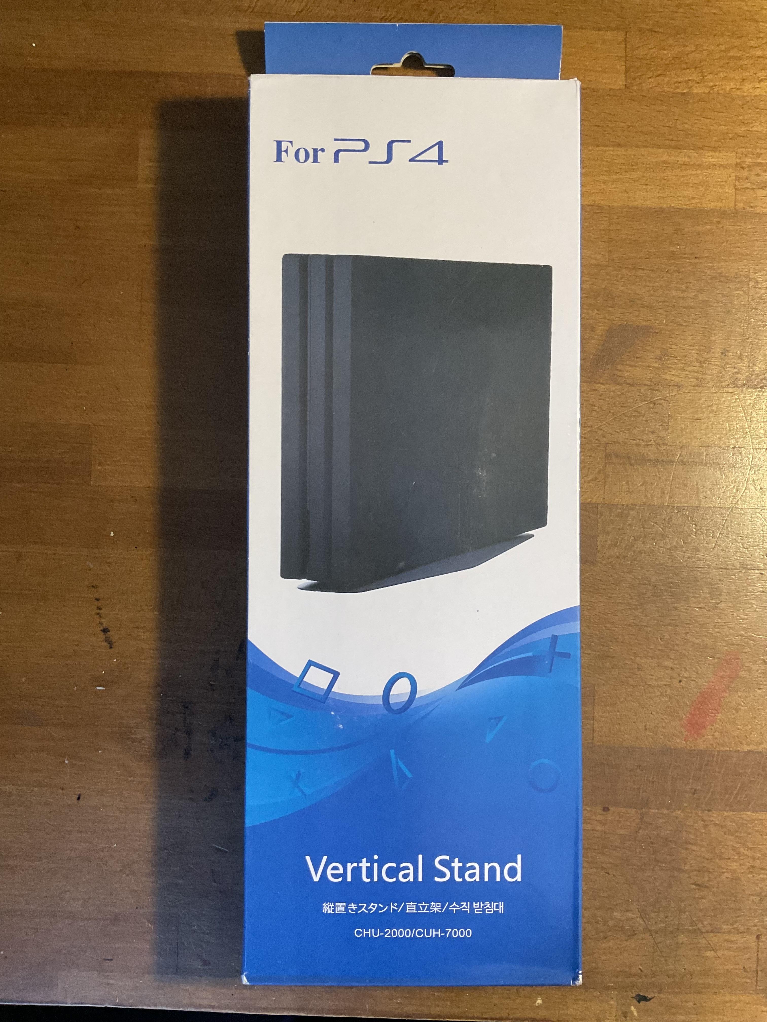Вертикальна підставка Vertical Stand для ігрової консолі-приставки Sony PlayStation PS4 PRO/PS4 Slim (9360226) у реальних умовах використання від користувача Гість.