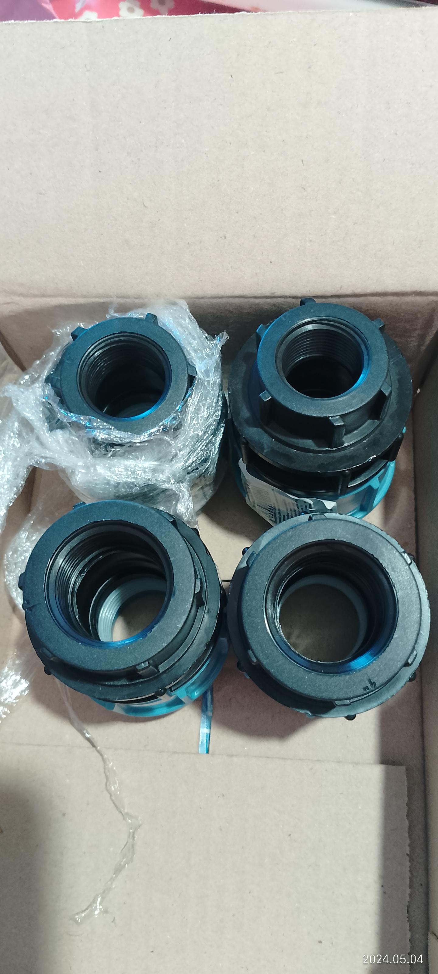Муфта з різьбою Unidelta ПЕ 32x3/4" PN 16 у реальних умовах використання від користувача Богдан.