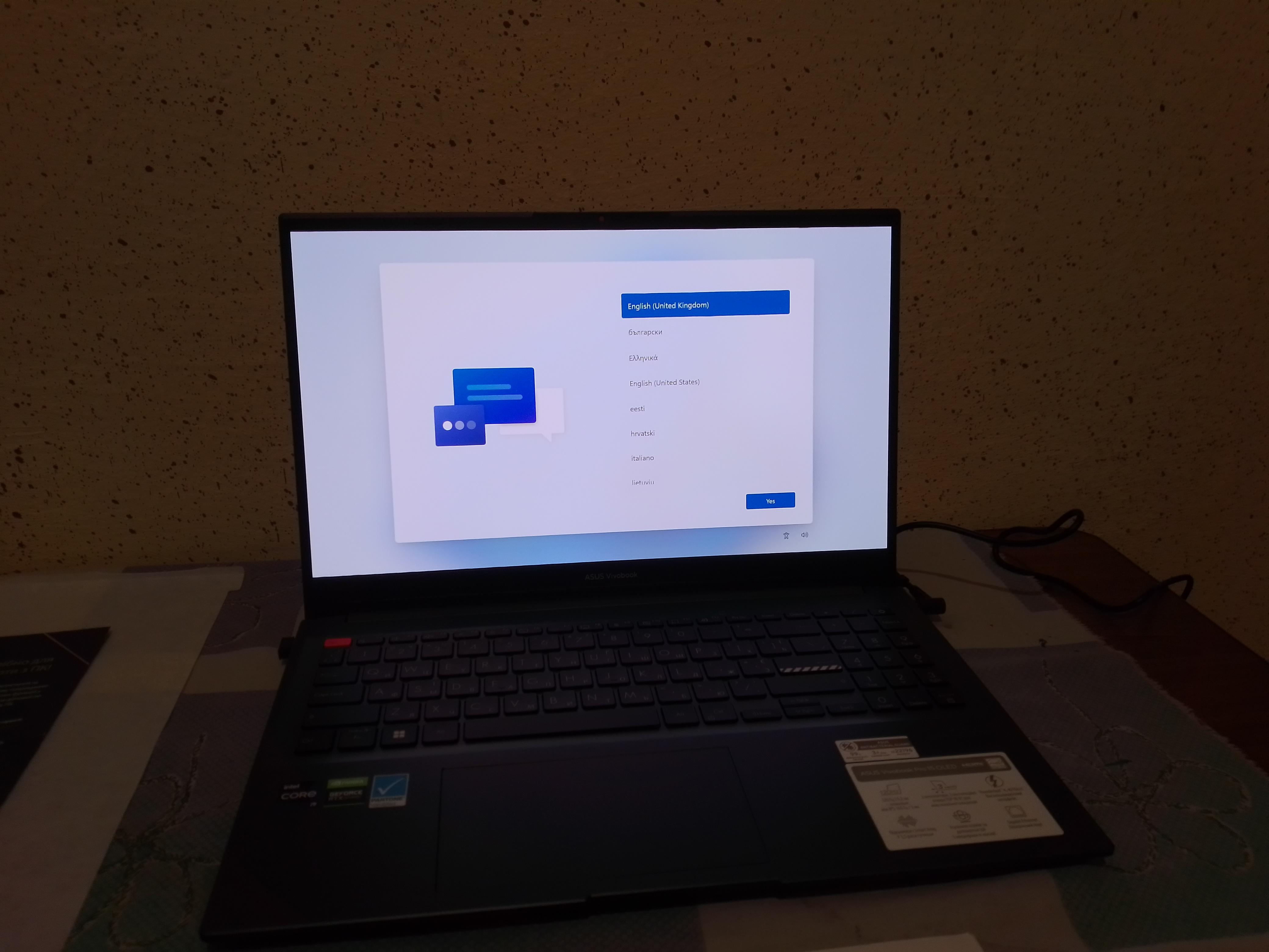 Ноутбук Asus Vivobook Pro 15 OLED K6502HC-MA060W 15,6" (90NB0YX1-M00720) quiet blue в реальных условиях использования от пользователя Ігор Вікторович Вінський.
