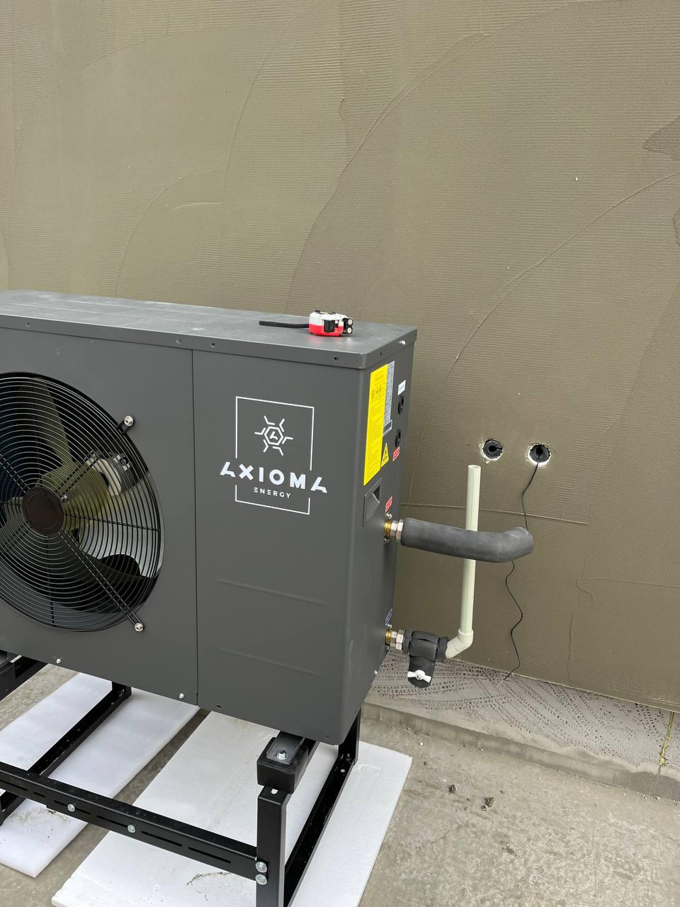 Тепловой насос Axioma Energy AXHP-EVIDC-12M Invertor и EVI моноблок 230 В 12 кВт (1756889052) в реальных условиях использования от пользователя Олег.