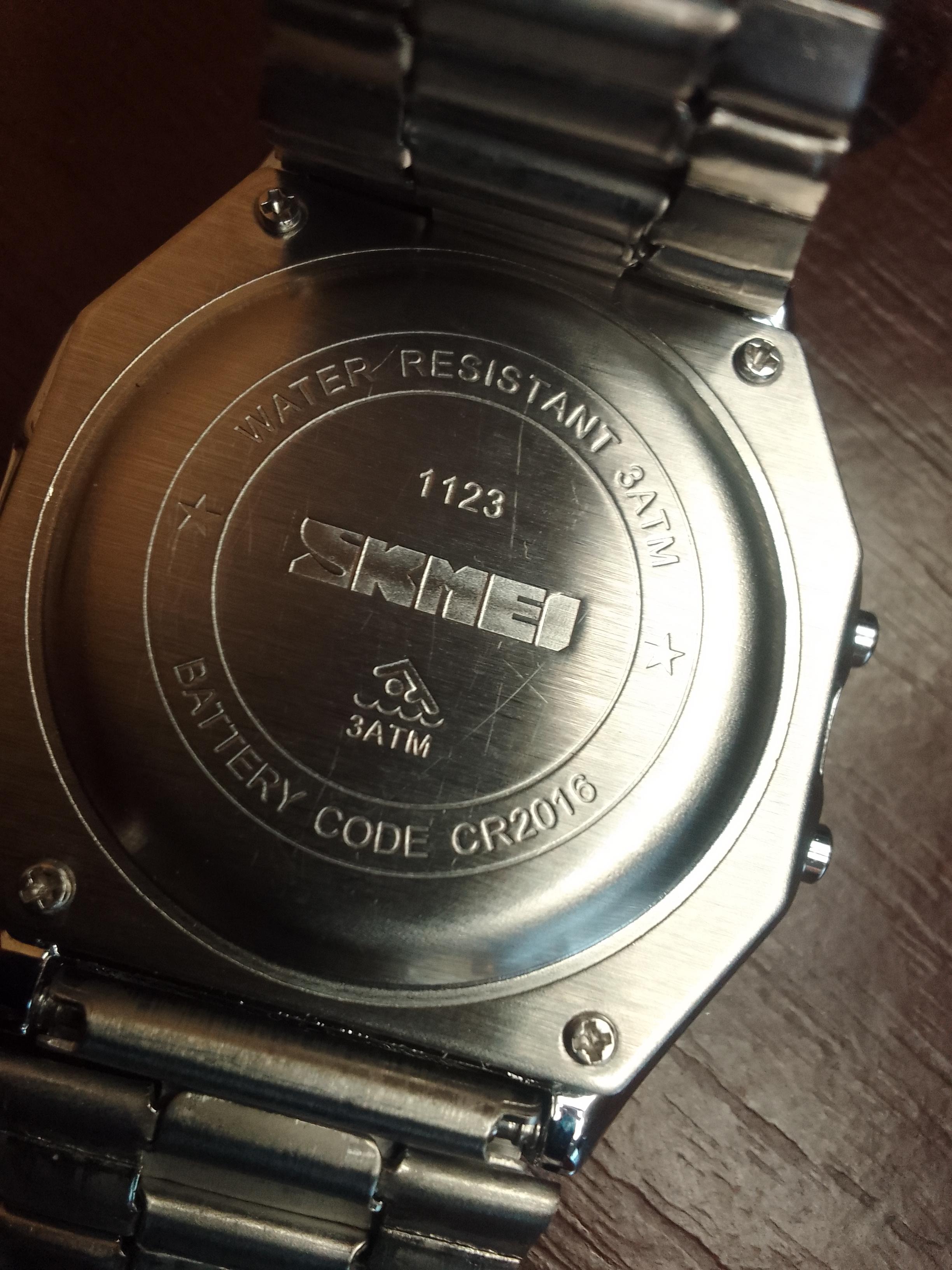 Наручний годинник чоловічий Popular Silver 1123S Skmei у реальних умовах використання від користувача Богдан.