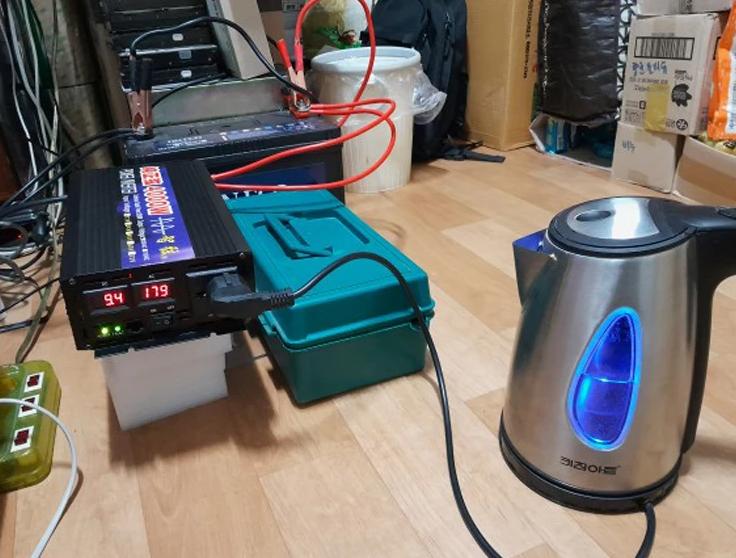 Инвертор с чистым синусом 12-220V 4000W (101120) в реальных условиях использования от пользователя Любов.